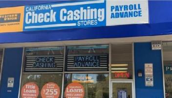 California Check Cashing Stores