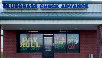 Bluegrass Check Advance and Payday Loans